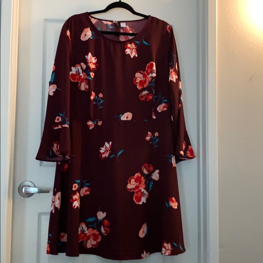 Maroon Dress